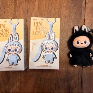 THE MONSTERS Pin for Love Series-Vinyl Plush Pendant Blind Box Labubu.
